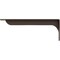 Ekena Millwork Embrey Steel Bracket, Hammered Brown 2"W x 18"D x 6 1/2"H BKTM02X18X06EBHBR - alternate 10